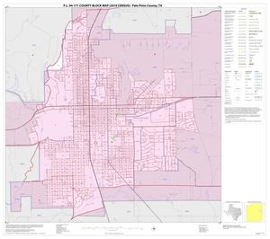 P.L. 94-171 County Block Map (2010 Census): Palo Pinto County, Inset B01
