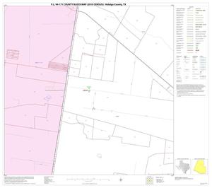 P.L. 94-171 County Block Map (2010 Census): Hidalgo County, Block 34