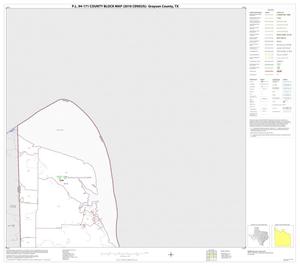 Primary view of object titled 'P.L. 94-171 County Block Map (2010 Census): Grayson County, Block 1'.