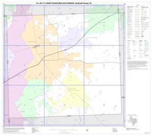 P.L. 94-171 County Block Map (2010 Census): Rockwall County, Index