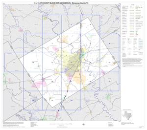 P.L. 94-171 County Block Map (2010 Census): McLennan County, Index