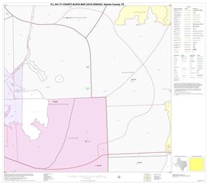 P.L. 94-171 County Block Map (2010 Census): Denton County, Block 68