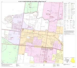 P.L. 94-171 County Block Map (2010 Census): Hidalgo County, Block 85