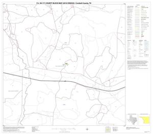 P.L. 94-171 County Block Map (2010 Census): Crockett County, Block 17