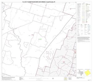 P.L. 94-171 County Block Map (2010 Census): Coryell County, Block 16