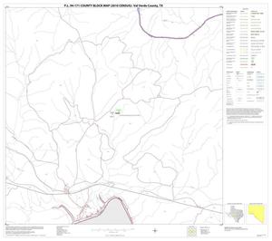 P.L. 94-171 County Block Map (2010 Census): Val Verde County, Block 43
