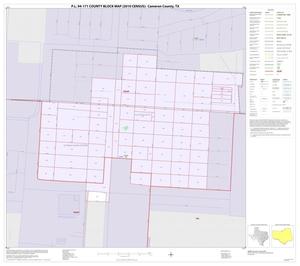 P.L. 94-171 County Block Map (2010 Census): Cameron County, Inset Q01