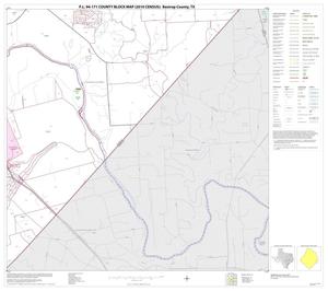 P.L. 94-171 County Block Map (2010 Census): Bastrop County, Block 26
