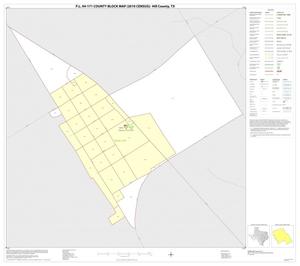 P.L. 94-171 County Block Map (2010 Census): Hill County, Inset I01