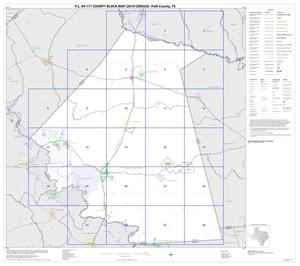 P.L. 94-171 County Block Map (2010 Census): Polk County, Index