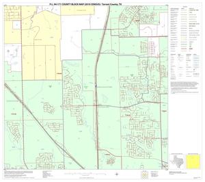 P.L. 94-171 County Block Map (2010 Census): Tarrant County, Block 12