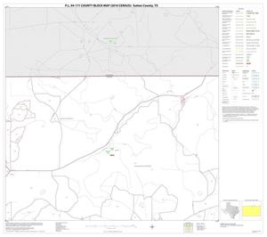 P.L. 94-171 County Block Map (2010 Census): Sutton County, Block 4
