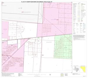 P.L. 94-171 County Block Map (2010 Census): El Paso County, Block 37