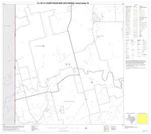 P.L. 94-171 County Block Map (2010 Census): Jones County, Block 9