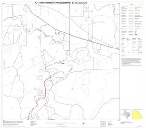 P.L. 94-171 County Block Map (2010 Census): San Saba County, Block 9