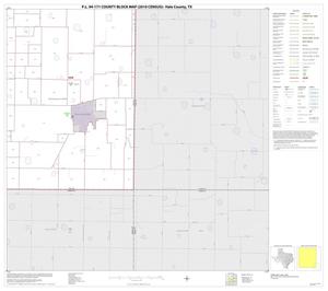 P.L. 94-171 County Block Map (2010 Census): Hale County, Block 16