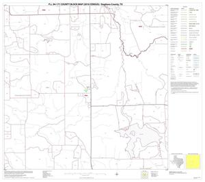 P.L. 94-171 County Block Map (2010 Census): Stephens County, Block 10
