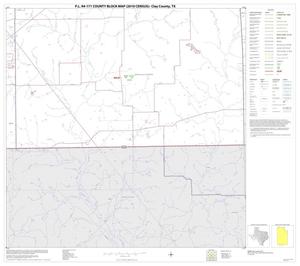 Primary view of object titled 'P.L. 94-171 County Block Map (2010 Census): Clay County, Block 25'.