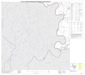 Primary view of object titled 'P.L. 94-171 County Block Map (2010 Census): Grimes County, Block 16'.