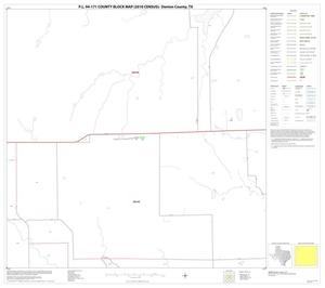 P.L. 94-171 County Block Map (2010 Census): Denton County, Block 12