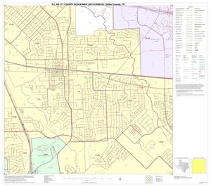 P.L. 94-171 County Block Map (2010 Census): Dallas County, Block 44
