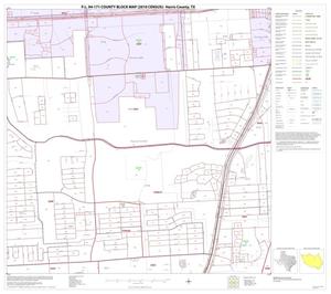 P.L. 94-171 County Block Map (2010 Census): Harris County, Block 115