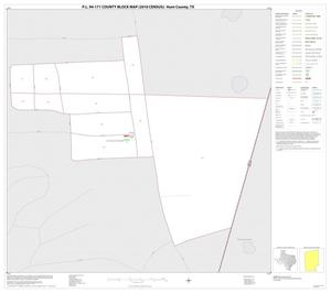 P.L. 94-171 County Block Map (2010 Census): Hunt County, Inset K01