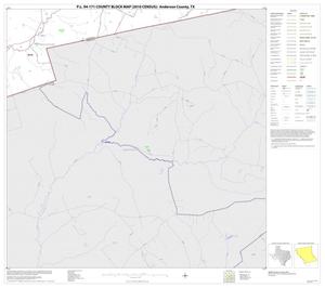 Primary view of object titled 'P.L. 94-171 County Block Map (2010 Census): Anderson County, Block 26'.