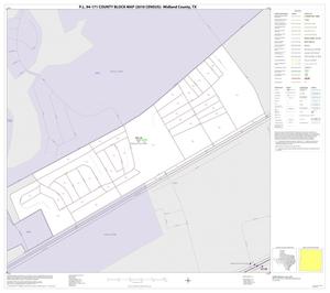 P.L. 94-171 County Block Map (2010 Census): Midland County, Inset C01