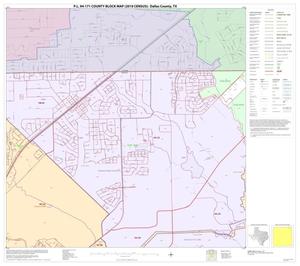 P.L. 94-171 County Block Map (2010 Census): Dallas County, Block 8