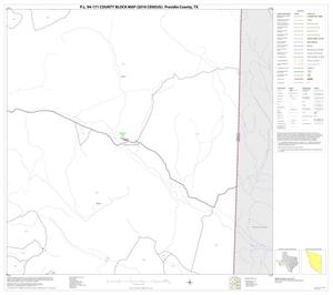 Primary view of object titled 'P.L. 94-171 County Block Map (2010 Census): Presidio County, Block 45'.