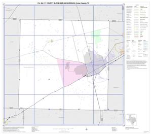Primary view of object titled 'P.L. 94-171 County Block Map (2010 Census): Ector County, Index'.
