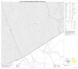 P.L. 94-171 County Block Map (2010 Census): Lee County, Block 1
