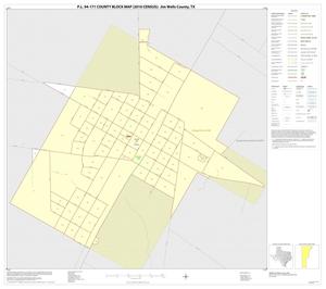 P.L. 94-171 County Block Map (2010 Census): Jim Wells County, Inset A01