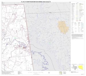 P.L. 94-171 County Block Map (2010 Census): Rains County, Block 3