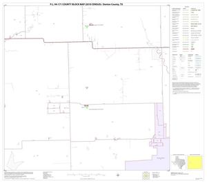 P.L. 94-171 County Block Map (2010 Census): Denton County, Block 42