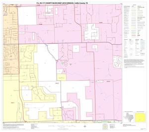 P.L. 94-171 County Block Map (2010 Census): Collin County, Block 75
