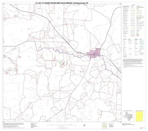 Primary view of object titled 'P.L. 94-171 County Block Map (2010 Census): Sterling County, Block 5'.