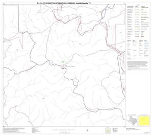 P.L. 94-171 County Block Map (2010 Census): Uvalde County, Block 9