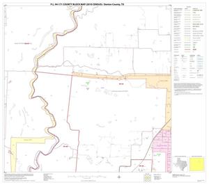 P.L. 94-171 County Block Map (2010 Census): Denton County, Block 27