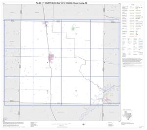 Primary view of object titled 'P.L. 94-171 County Block Map (2010 Census): Moore County, Index'.