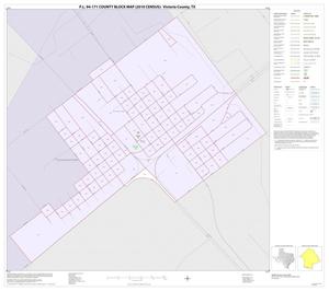 P.L. 94-171 County Block Map (2010 Census): Victoria County, Inset D01