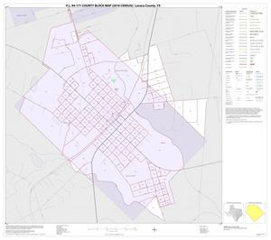 P.L. 94-171 County Block Map (2010 Census): Lavaca County, Inset C01
