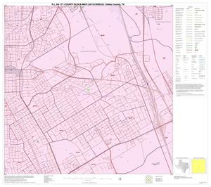 P.L. 94-171 County Block Map (2010 Census): Dallas County, Block 50
