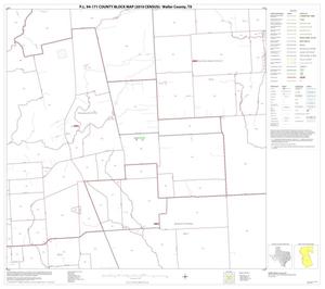 Primary view of object titled 'P.L. 94-171 County Block Map (2010 Census): Waller County, Block 8'.