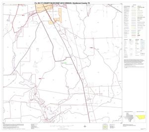 P.L. 94-171 County Block Map (2010 Census): Henderson County, Block 21