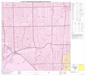 P.L. 94-171 County Block Map (2010 Census): Dallas County, Block 22