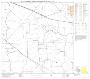 P.L. 94-171 County Block Map (2010 Census): Van Zandt County, Block 18