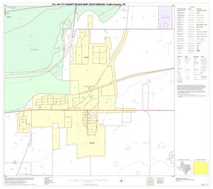 P.L. 94-171 County Block Map (2010 Census): Collin County, Block 89
