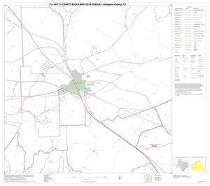 P.L. 94-171 County Block Map (2010 Census): Lampasas County, Block 8